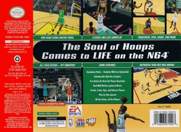 NBA Live 99 (USA) (En,Fr,De,Es,It) box cover back